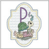 Turtle On Shells ABCs Bundle - Embroidery Designs