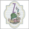 Turtle On Shells ABCs Bundle - Embroidery Designs