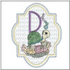 Turtle On Shells ABCs Bundle - Embroidery Designs