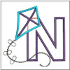Flying High Kite Applique ABCs Bundle - Embroidery Designs