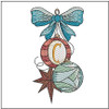 Ornaments ABCs Bundle - Embroidery Designs