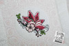 Cherry Blossom Lilly Quilt Block - Embroidery Designs