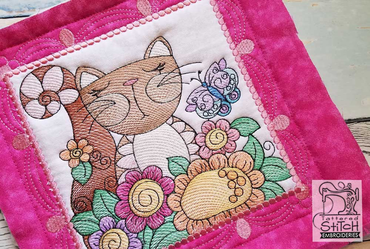 cat quilt