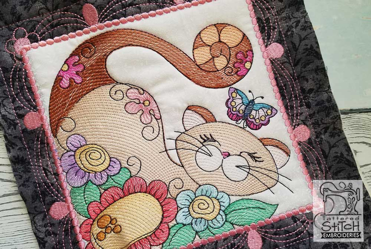 cat quilt