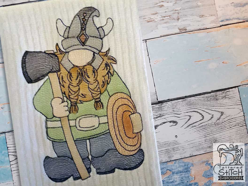 Viking Gnome - Embroidery Designs & Patterns
