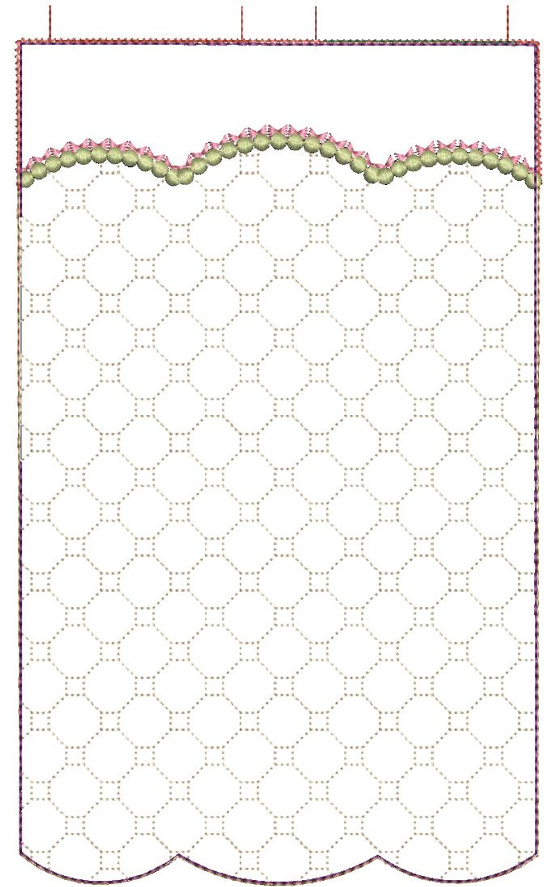 Garden Flag (Blank) - Embroidery Designs & Patterns