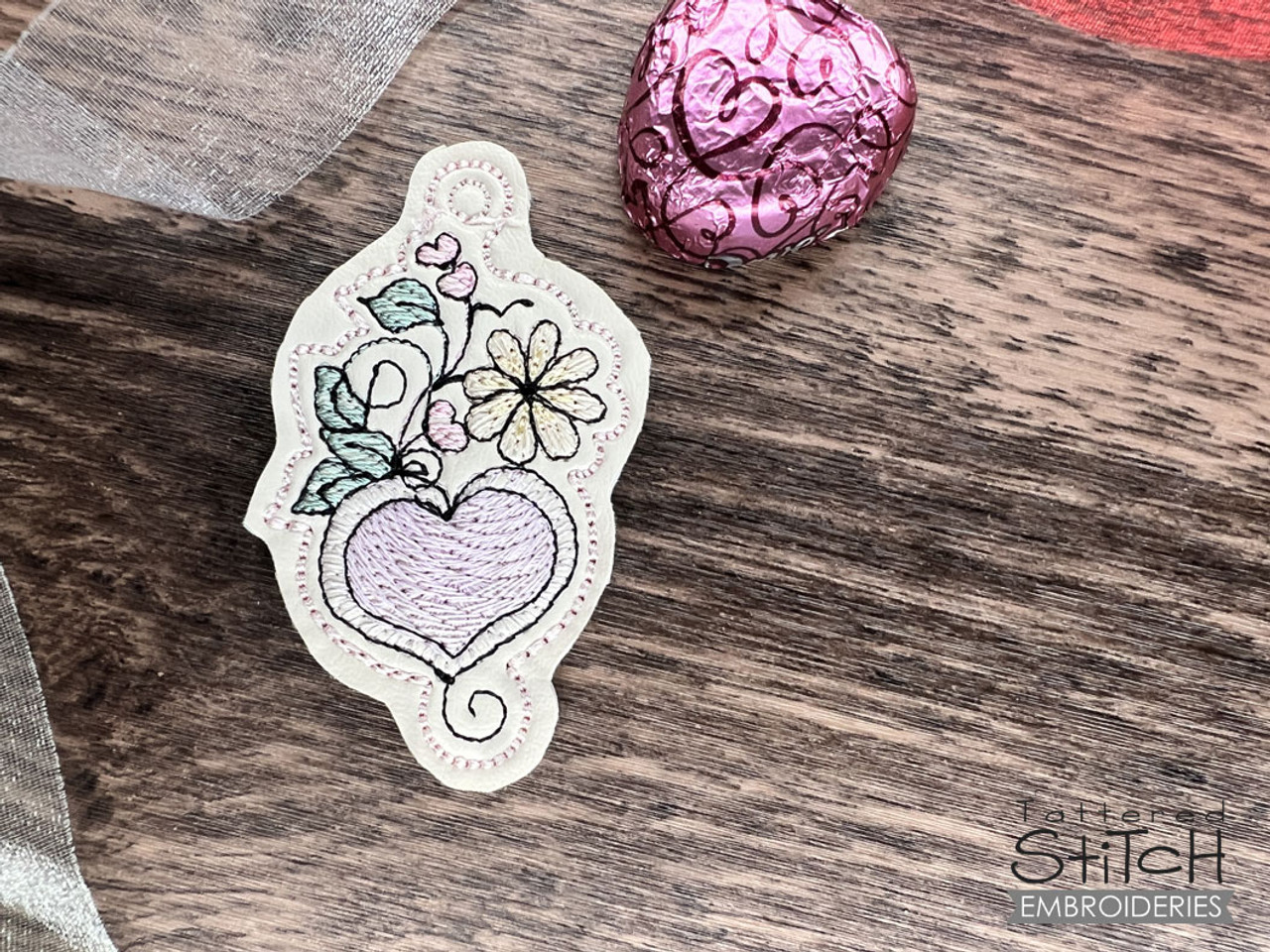 Valentine Charms Bundle - Machine Embroidery