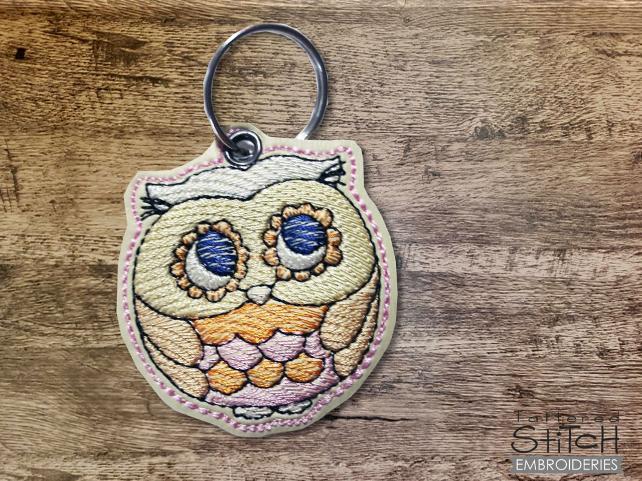 Owl Charm Keychain