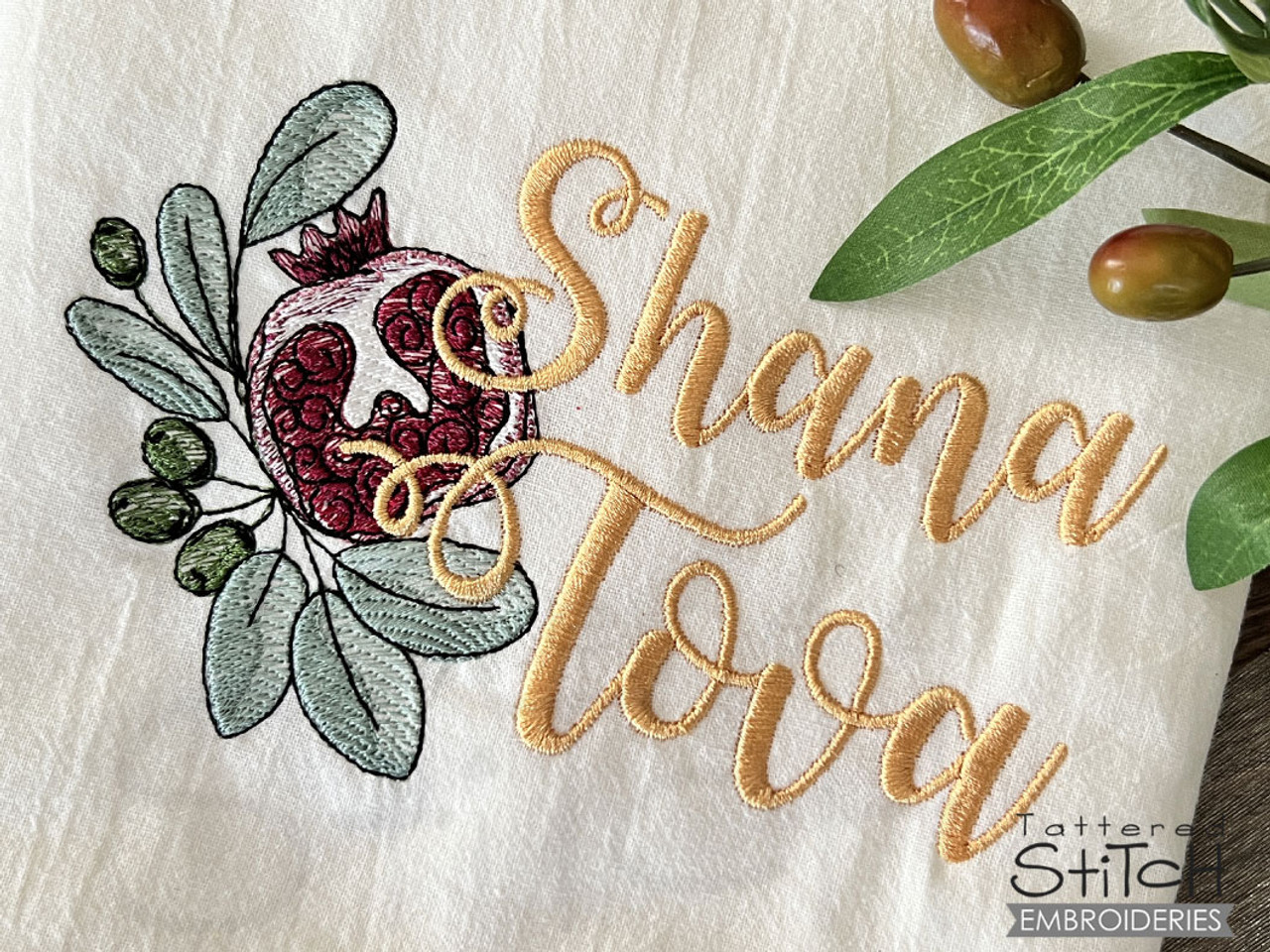 Shana Tova - Embroidery Designs & Patterns