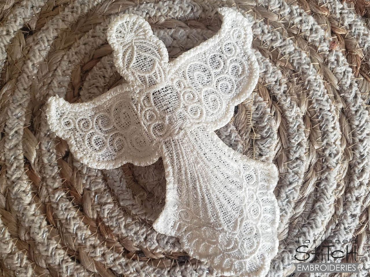 Knitting Machine Sitting Angel Pattern 