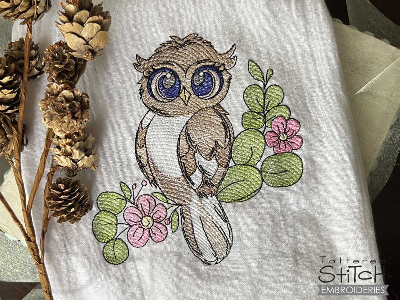 Owl embroidery shop