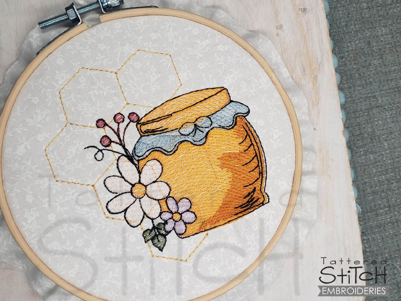 Flowers Applique Set Hand Stitch Machine Embroidery De