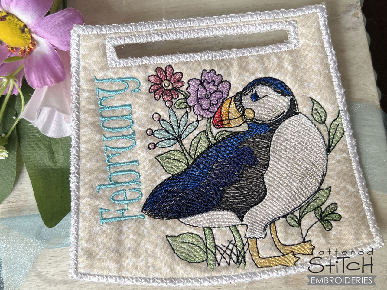 Embroidery Transfer Patterns : Birds & Branches
