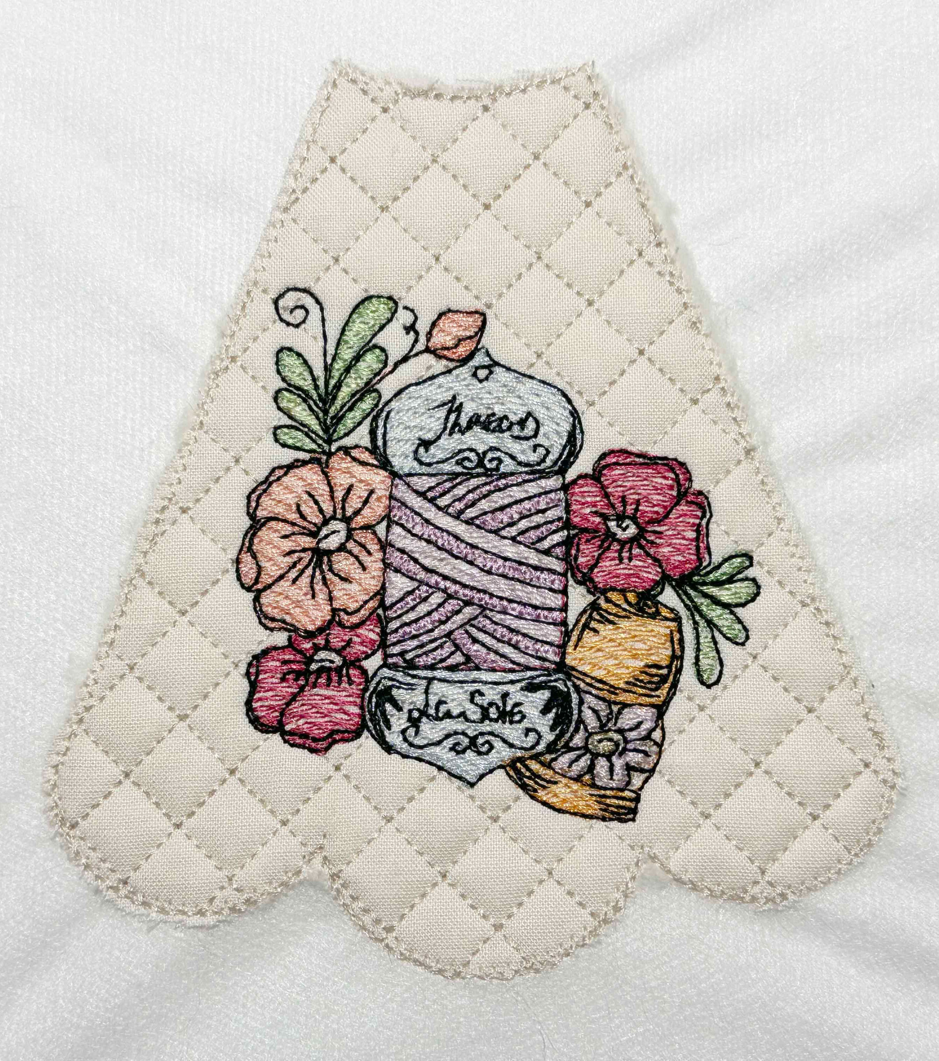 Sewing Notions Circular Placemat Embroidery Designs & Patterns