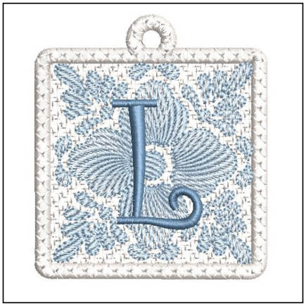 Tile Free Standing Lace ABCs