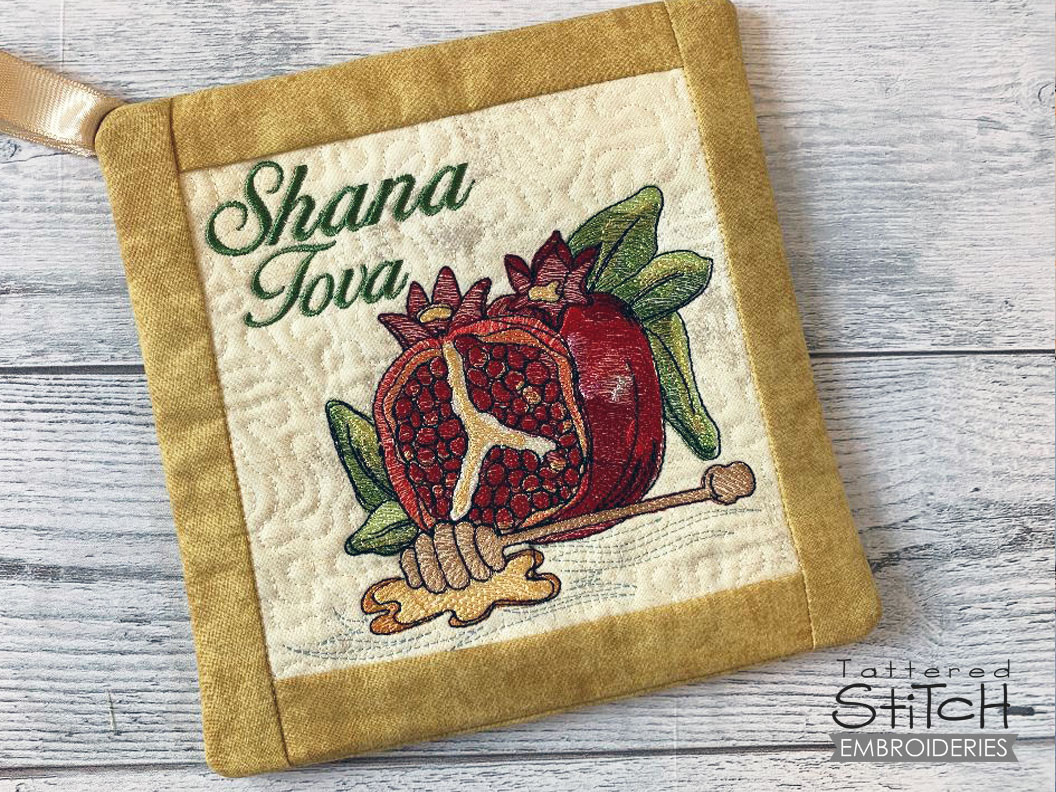 Shana Tova Embroidery Designs & Patterns