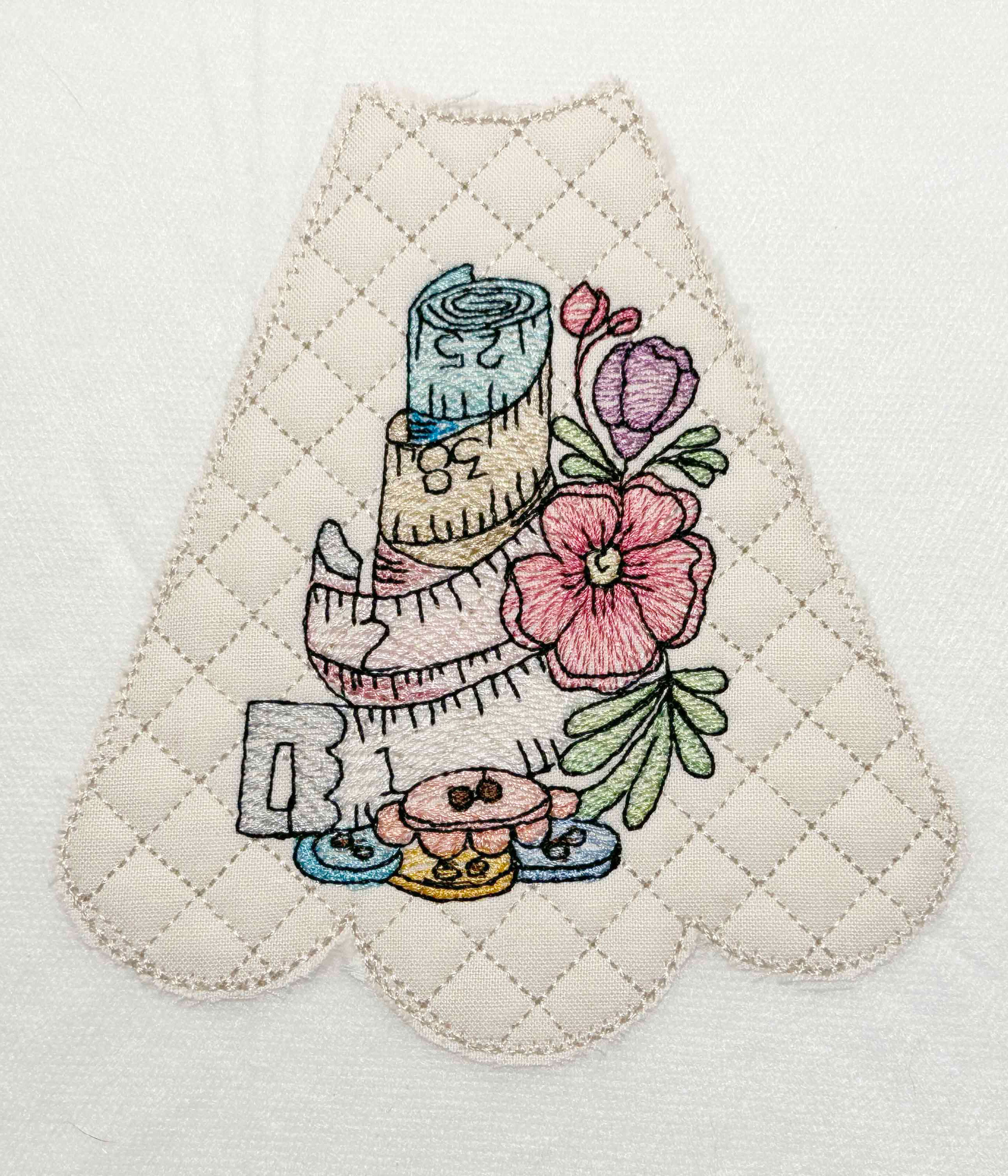 Sewing Notions Circular Placemat Embroidery Designs & Patterns