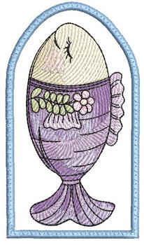 Fish 3 Pot Handle Sleeve - Machine Embroidery Designs