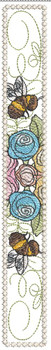 Bee Wrist Lanyard - Fits a 6x10, 8x14" Hoop - Machine Embroidery Designs
