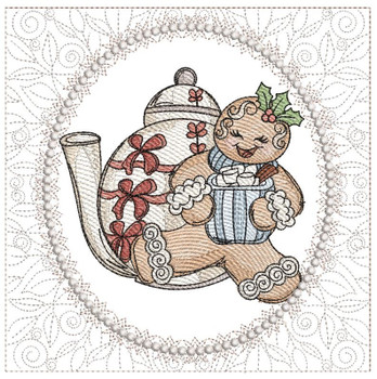 Gingerbread Quilt Block Bundle (9 QB's) - Embroidery Designs