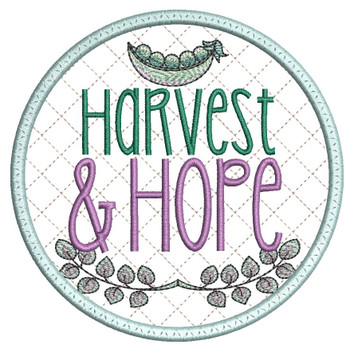 Harvest & Hope Coaster  - Embroidery Designs