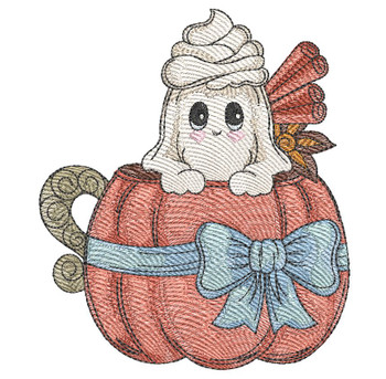 Ghost Latte - Embroidery Designs