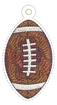 Football Charm - Embroidery Designs
