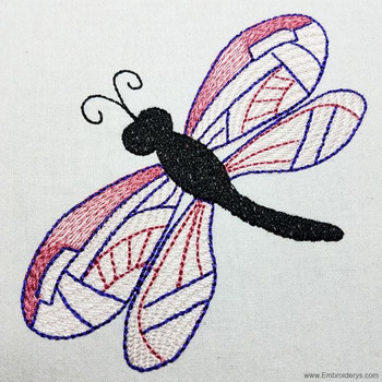 Simply Cute Dragonfly - Embroidery Designs