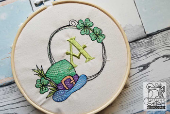 Shamrock ABCs -C - Embroidery Designs