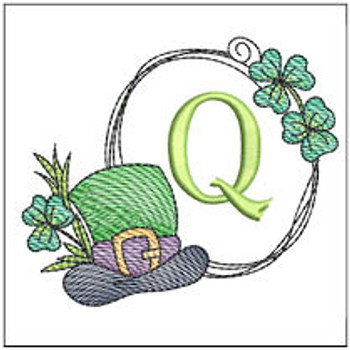 Shamrock ABCs - Q - Embroidery Designs