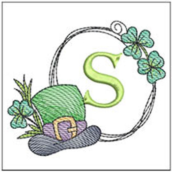 Shamrock ABCs - S - Embroidery Designs