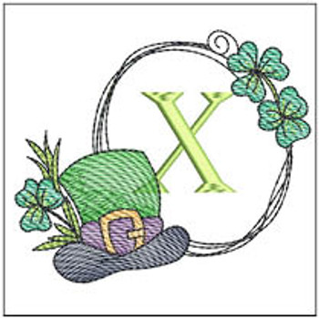 Shamrock ABCs - X- Embroidery Designs