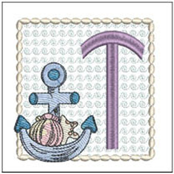Sea Anchor ABCs - T - Machine Embroidery Designs