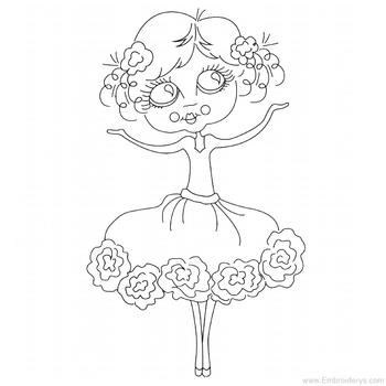 Super Sweet Ballerina - Embroidery Designs