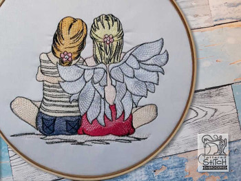 Guardian Angel 3 - Embroidery Designs & Patterns