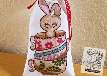 Bunny Bag - In the Hoop Gift Bag - Embroidery Designs