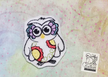 Owl Feltie - Embroidery Designs