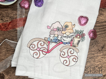 Joy Riding Gnomes - Machine Embroidery Designs