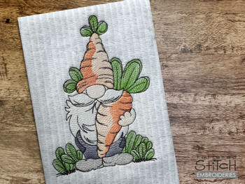 Carrots Gnome - Embroidery Designs & Patterns