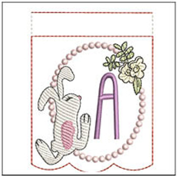 Bunny Bunting ABCs - A - Embroidery Designs & Patterns