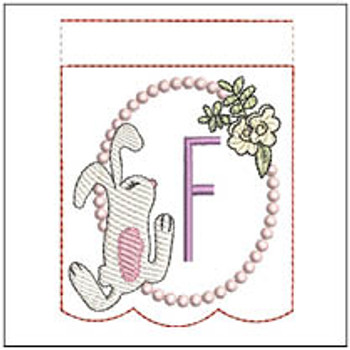 Bunny Bunting ABCs -F - Embroidery Designs & Patterns