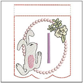 Bunny Bunting ABCs - I - Embroidery Designs & Patterns
