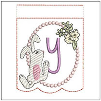 Bunny Bunting ABCs - Y - Embroidery Designs & Patterns