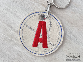 Baseball ABCs Charm - E - Embroidery Designs & Patterns