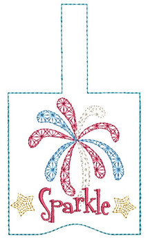 Sparkle Hand Sanitizer (2 oz Sized Bottles) - Embroidery