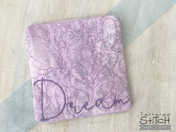Butterfly Coaster - Embroidery Designs & Patterns