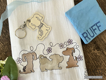 Dog Bundle - Machine Embroidery