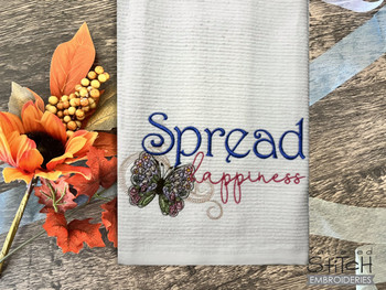 Spread Happiness - Machine Embroidery Designs & Patterns