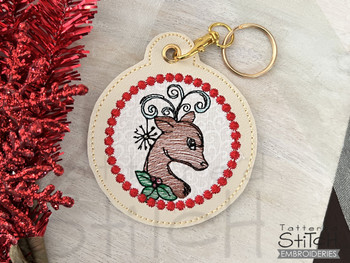 Deer Ornament- Embroidery Designs & Patterns