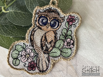 Bird of the Month - January Owl - Bundle - Embroidery Designs